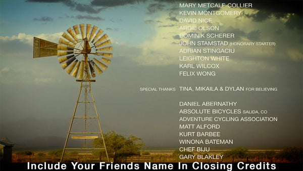 Include Your Friend's Name In The Film Too